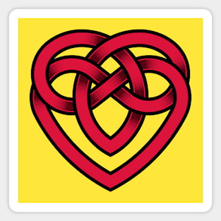 Celtic Love Heart Knot Magnet